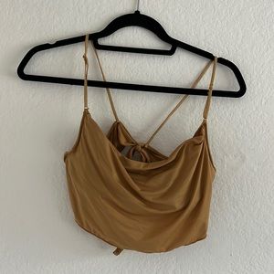 Urban Outfitters cowl neck underwire top